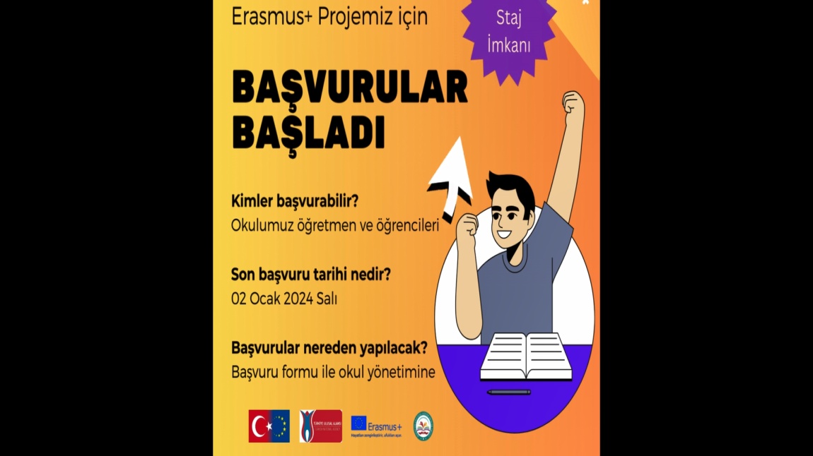 Engelsiz Staj Engelsiz Hayat Erasmus+ Projemiz için Başvurular Başladı.