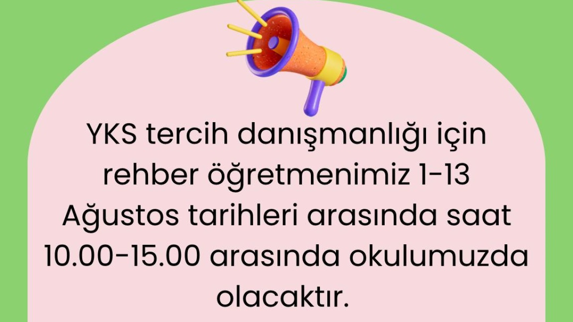 YKS TERCİH SÜRECİ 1 AĞUSTOS'TA BAŞLIYOR